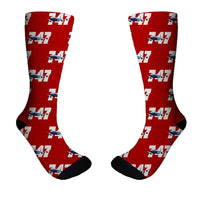 Thumbnail for Super Boeing 747 Designed Socks
