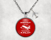 Thumbnail for If You're Cool You're Probably a Pilot Designed Necklaces