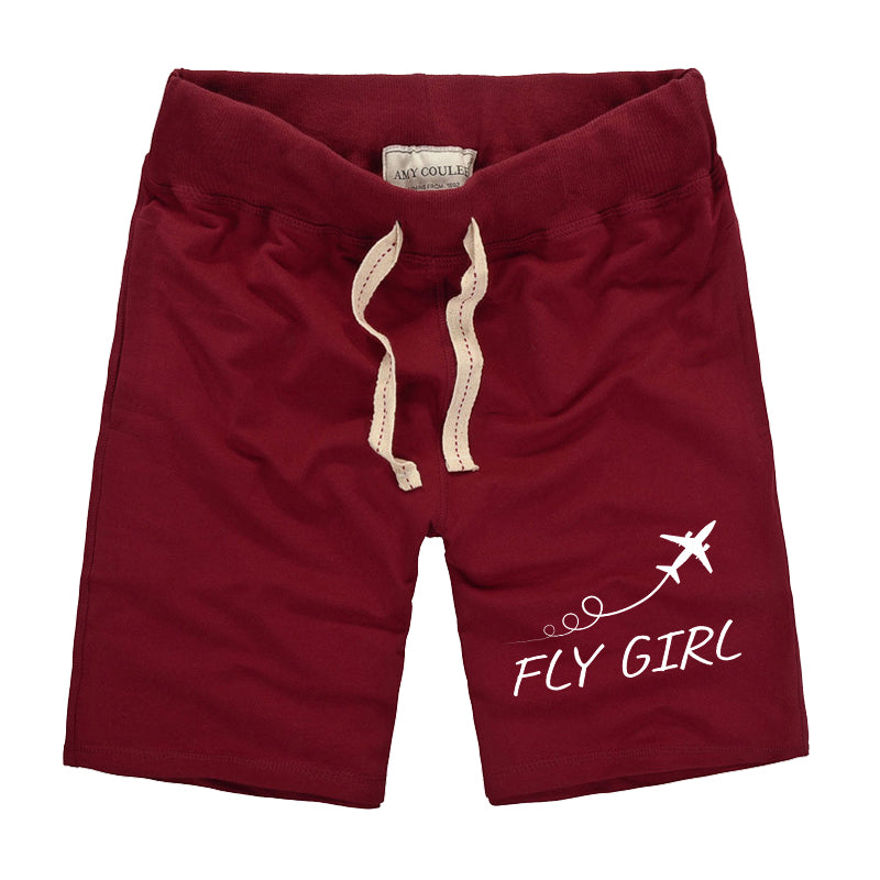 Just Fly It & Fly Girl Designed Cotton Shorts