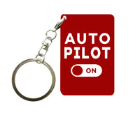 Thumbnail for Auto Pilot ON Designed Key Chains