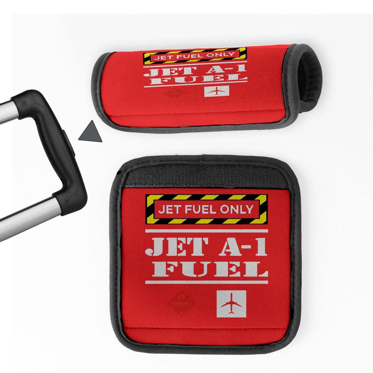Jet Fuel Only Designed Neoprene Luggage Handle Covers