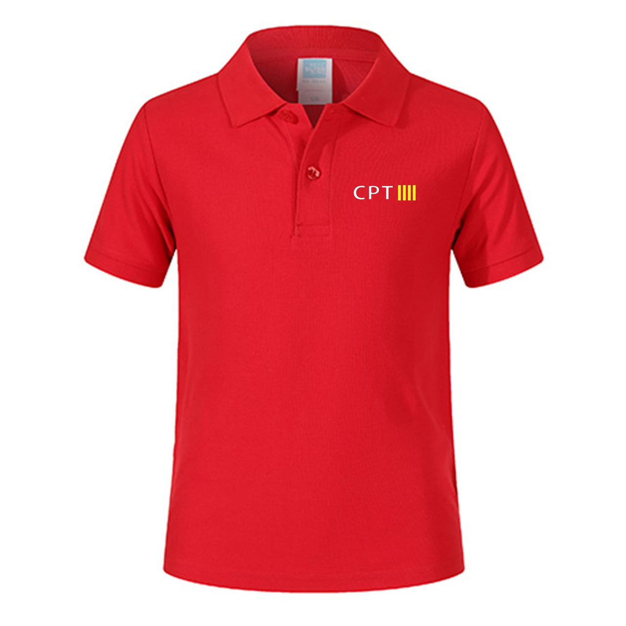 CPT & 4 Lines Designed Children Polo T-Shirts