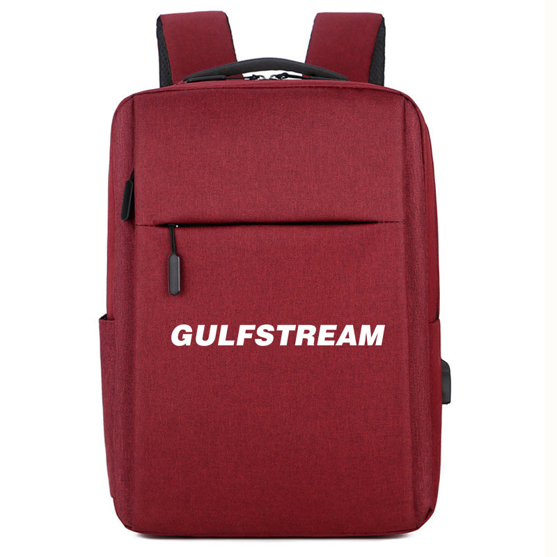 Gulfstream & Text Designed Super Travel Bags