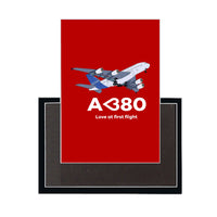 Thumbnail for Airbus A380 Love at first flight Designed Magnets