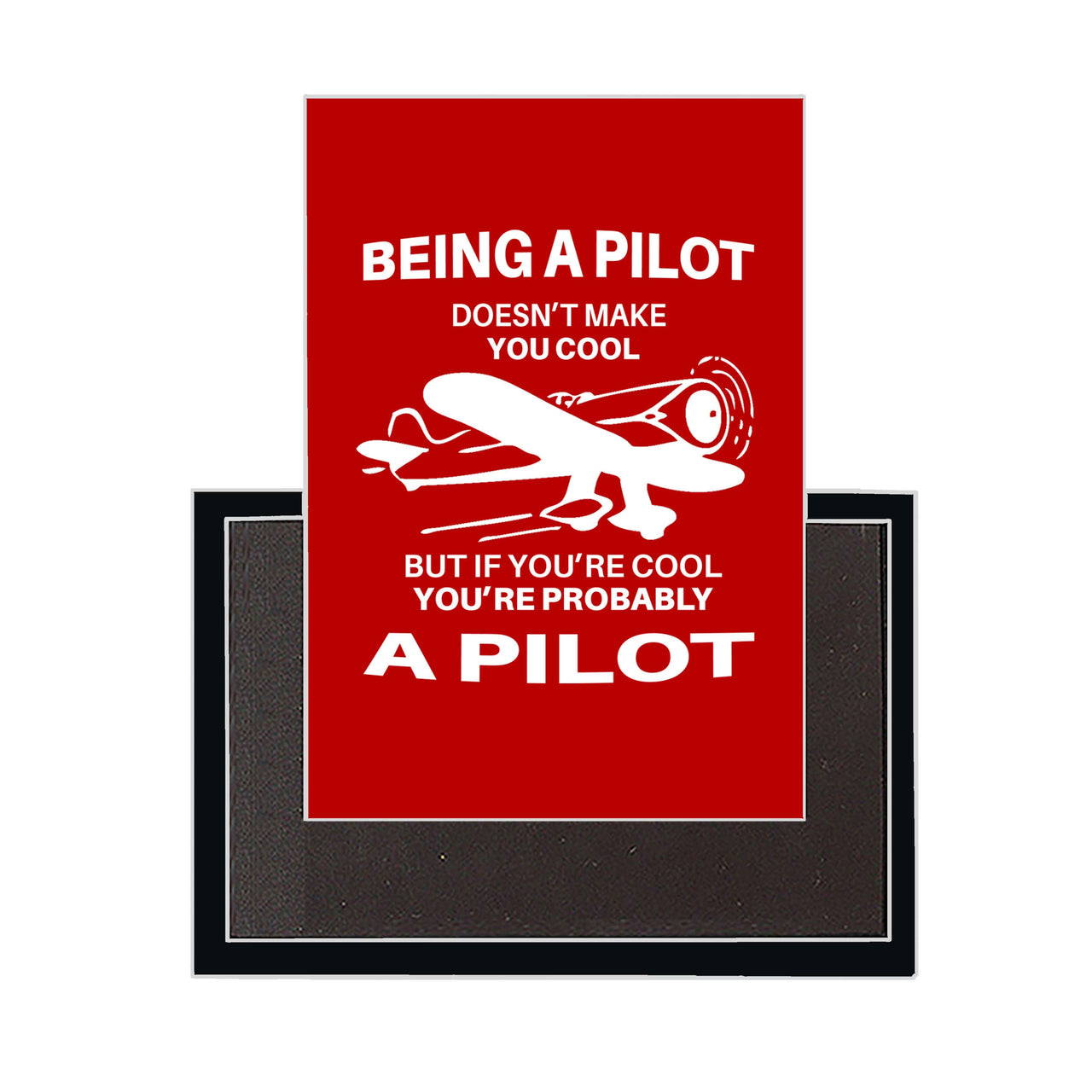 If You're Cool You're Probably a Pilot Designed Magnets