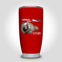 Thumbnail for Airbus A320 & V2500 Engine Designed Tumbler Travel Mugs