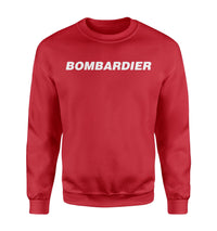 Thumbnail for Bombardier & Text Designed Sweatshirts