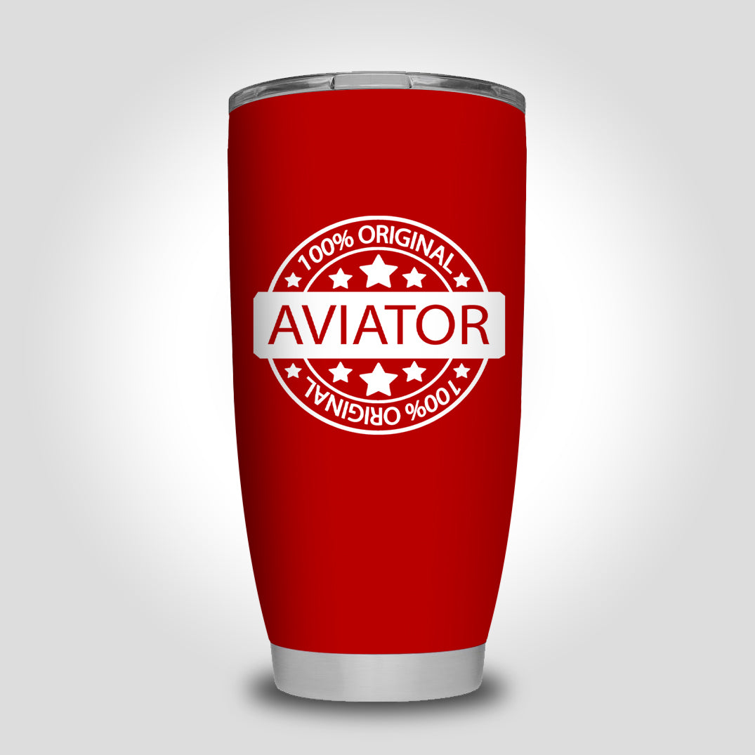 100 Original Aviator Designed Tumbler Travel Mugs