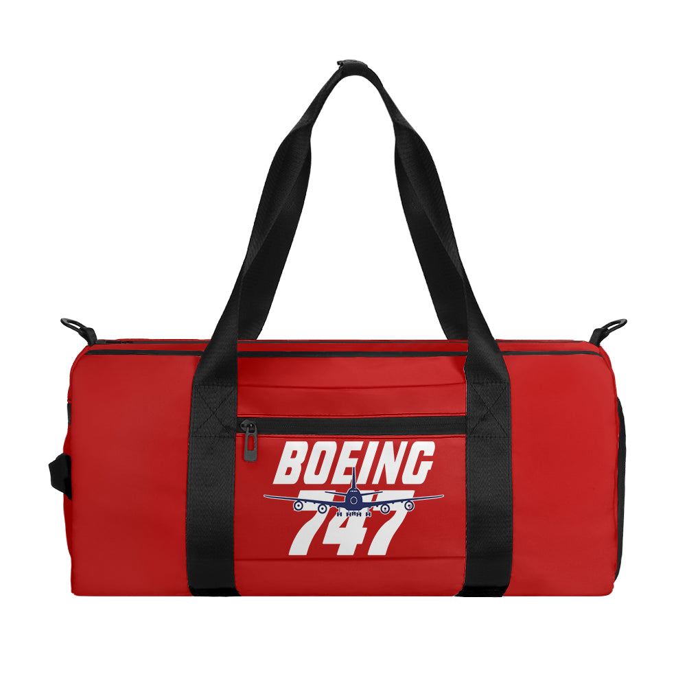Amazing Boeing 747 Designed Sports Bag