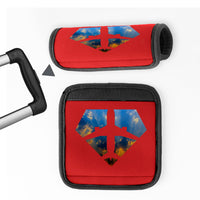 Thumbnail for Supermen of The Skies (Sunrise) Designed Neoprene Luggage Handle Covers