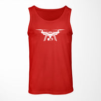 Thumbnail for Drone Silhouette Designed Tank Tops
