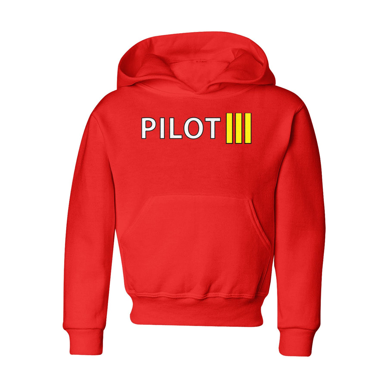 Pilot & Stripes (3 Lines) Designed "CHILDREN" Hoodies