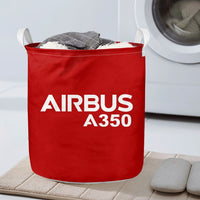Thumbnail for Airbus A350 & Text Designed Laundry Baskets