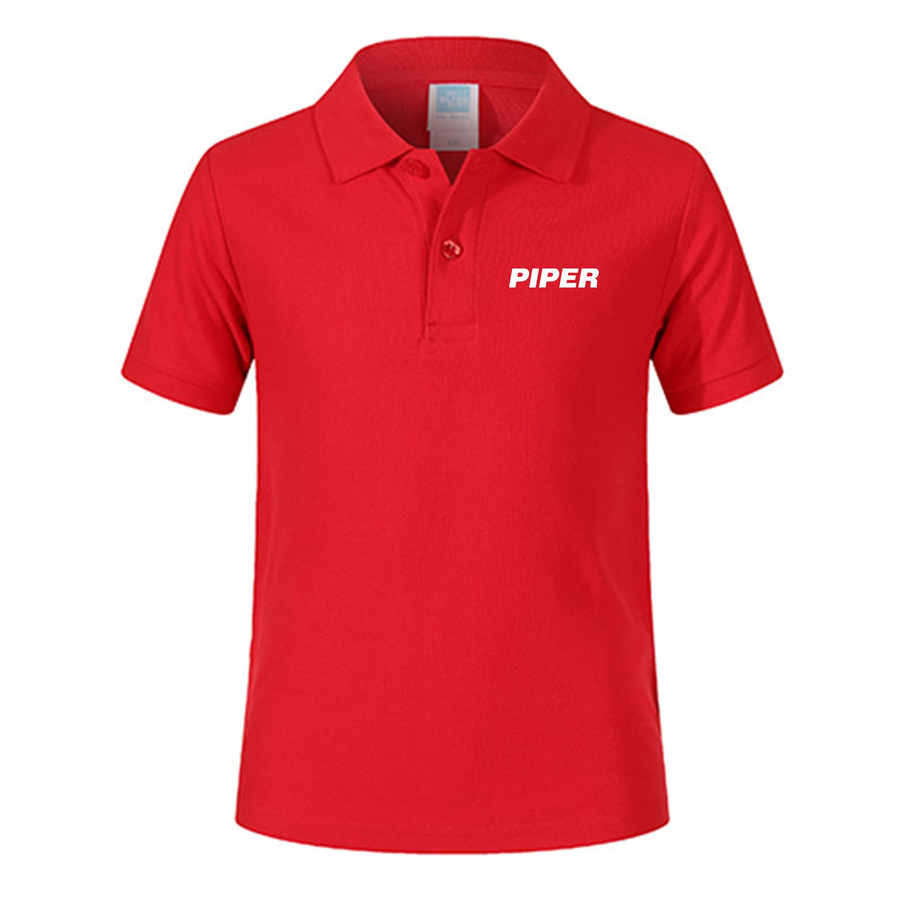 Piper & Text Designed Children Polo T-Shirts