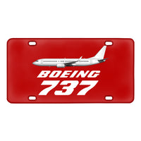 Thumbnail for The Boeing 737 Designed Metal (License) Plates