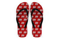 Thumbnail for Super Boeing 737+Text Designed Slippers (Flip Flops)