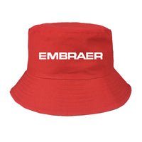 Thumbnail for Embraer & Text Designed Summer & Stylish Hats
