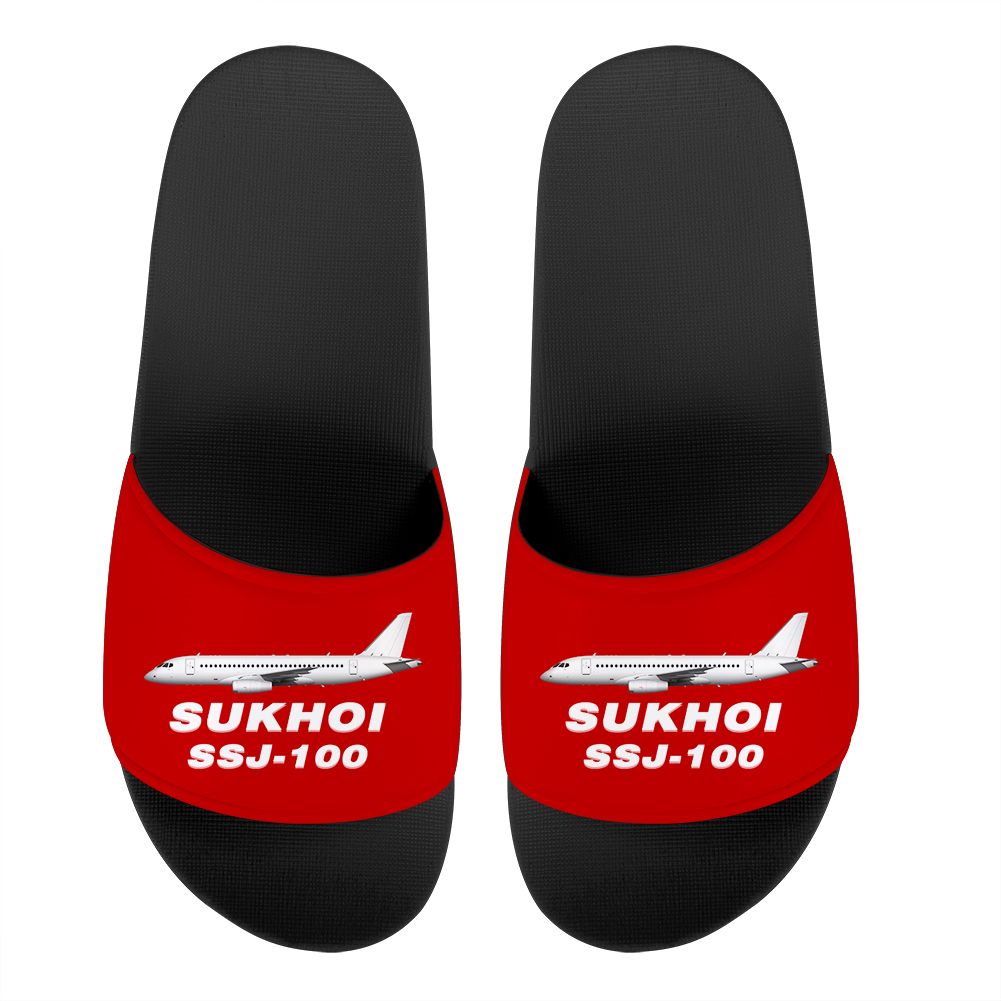 Sukhoi Superjet 100 Designed Sport Slippers