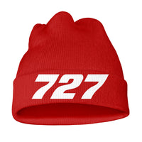 Thumbnail for 727 Flat Text Knit 3D Beanies