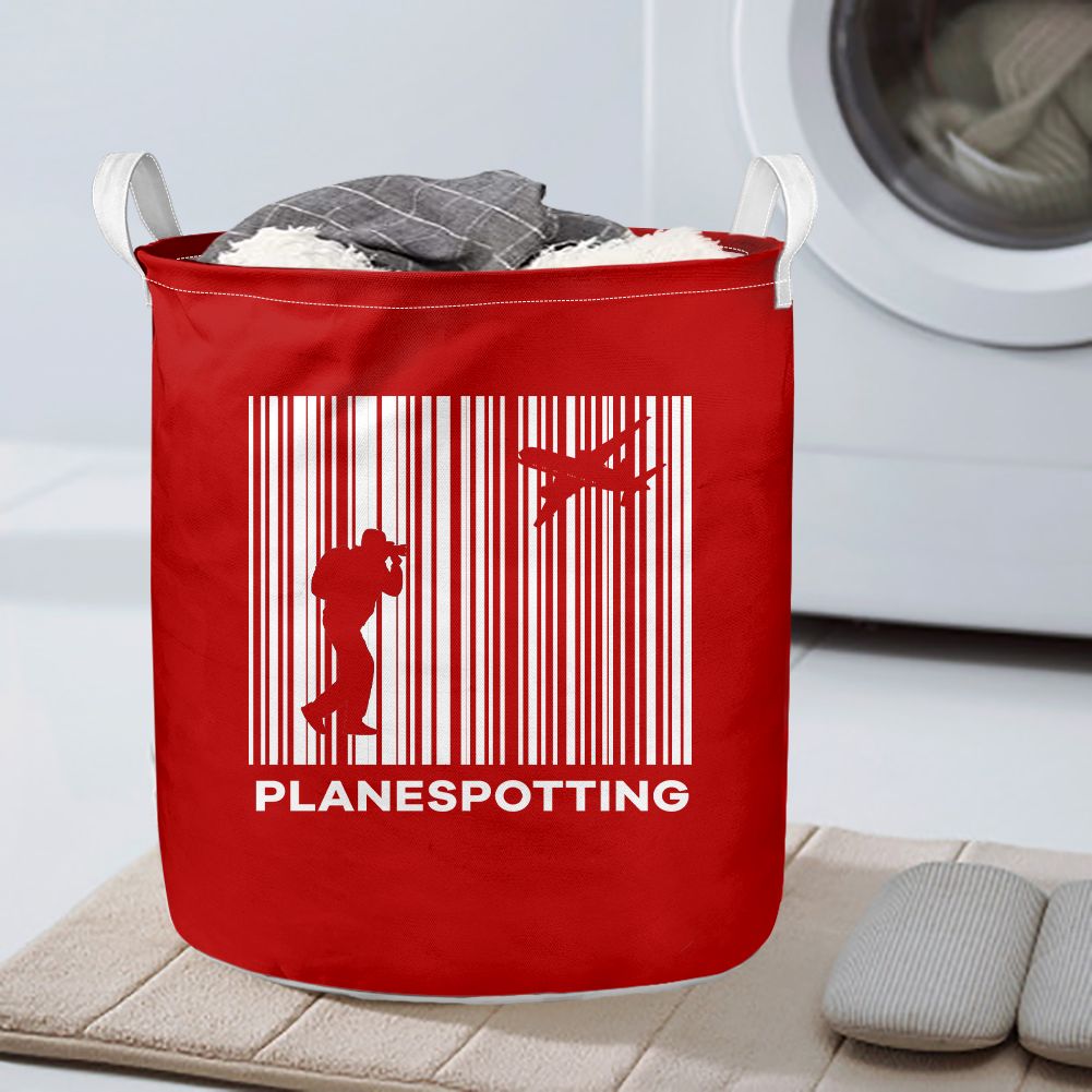 Planespotting Designed Laundry Baskets
