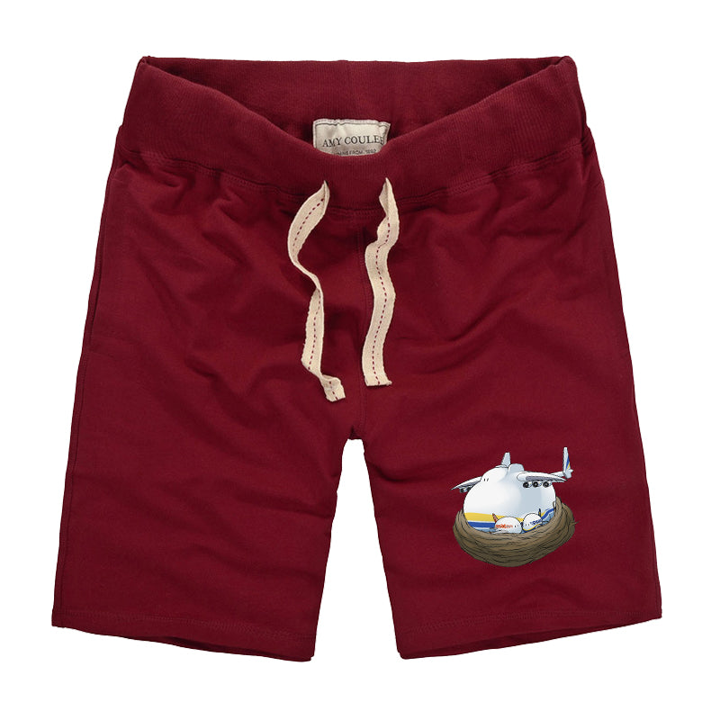 Antonov 225 Nesting Designed Cotton Shorts
