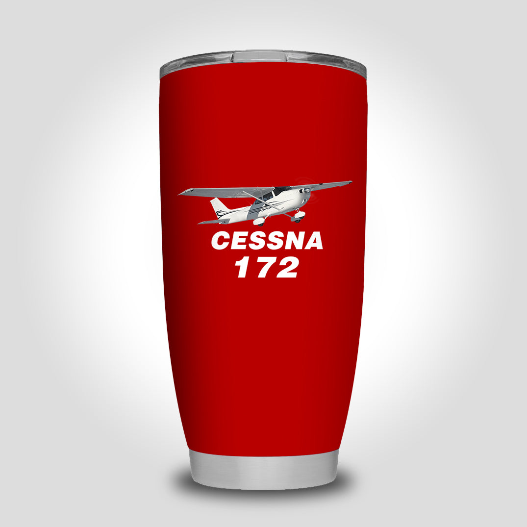 The Cessna 172 Designed Tumbler Travel Mugs