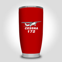 Thumbnail for The Cessna 172 Designed Tumbler Travel Mugs