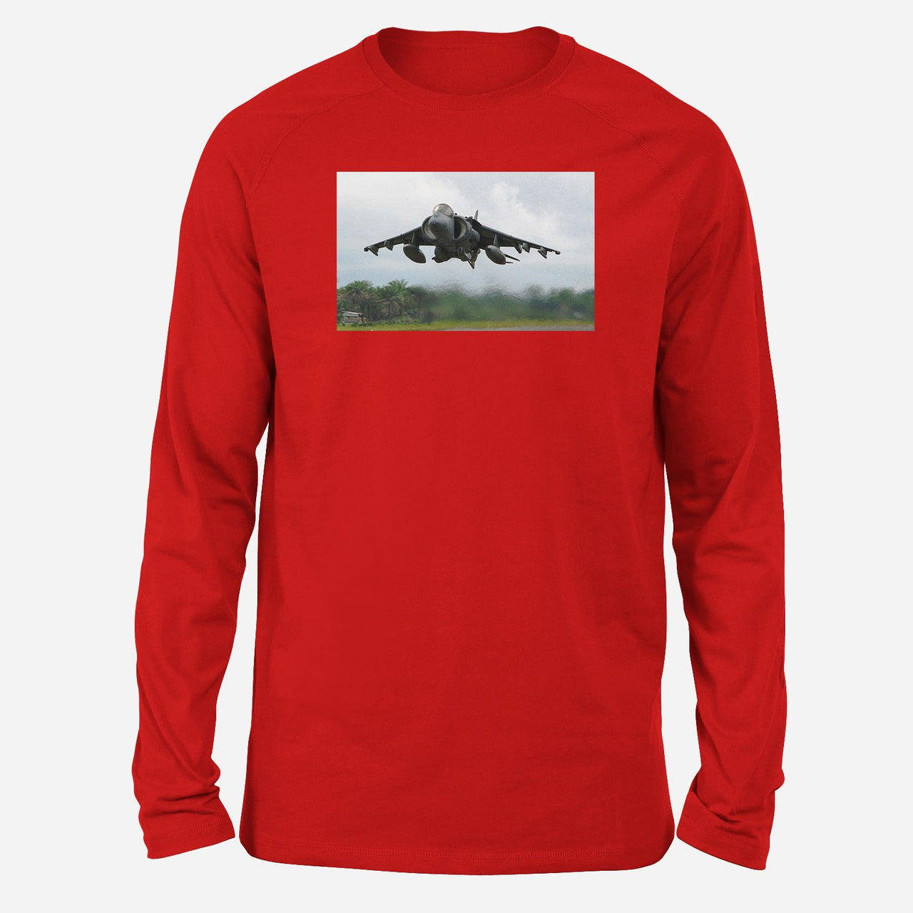 Departing Super Fighter Jet Designed Long-Sleeve T-Shirts