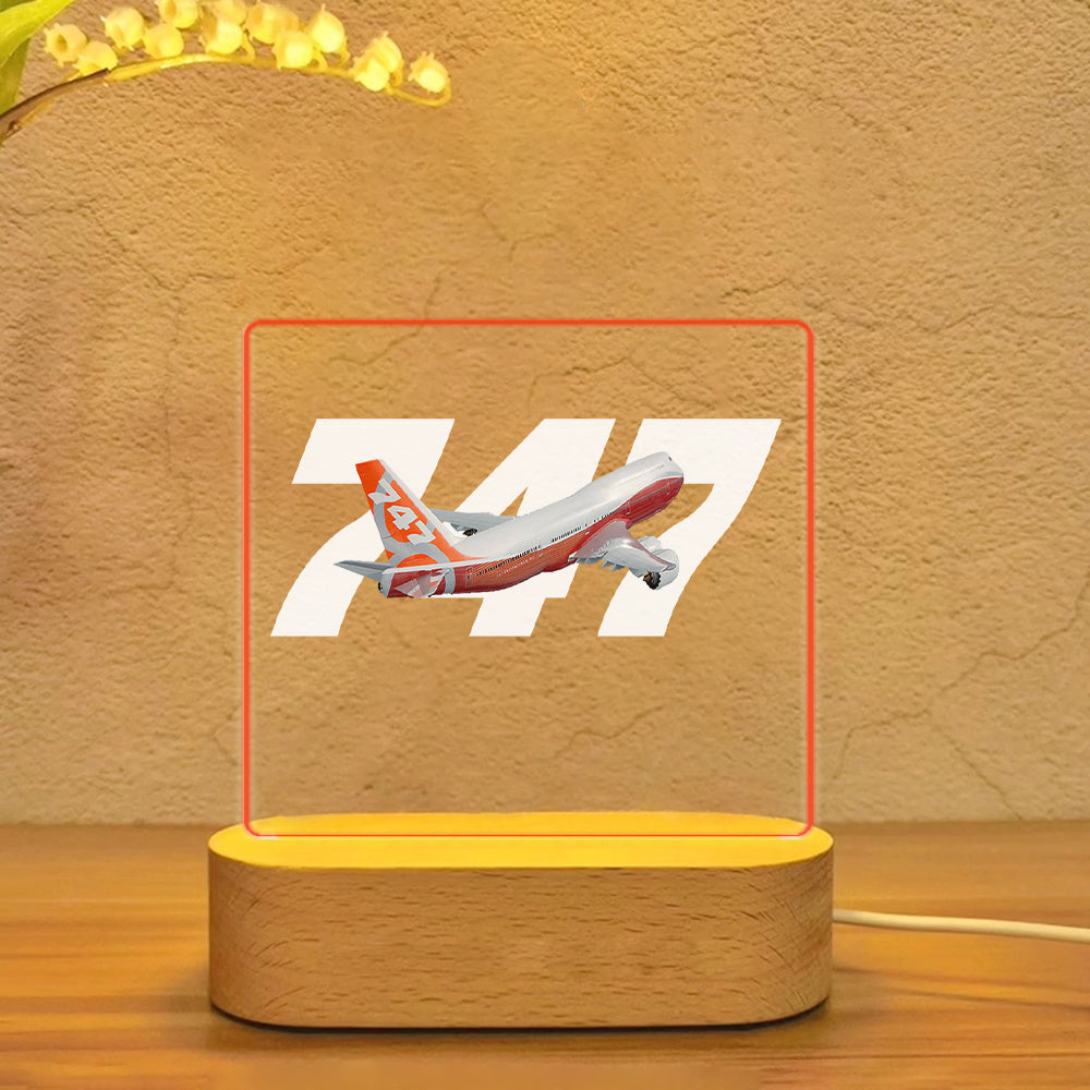 Super Boeing 747 Intercontinental Designed Night Lamp