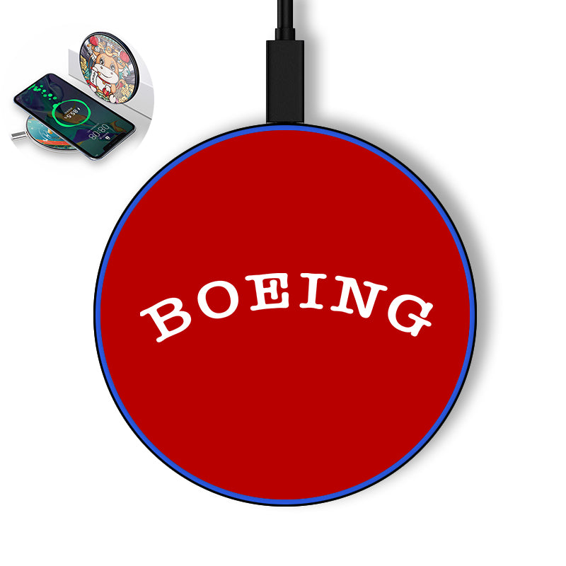 Special BOEING Text Designed Wireless Chargers