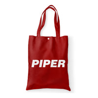 Thumbnail for Piper & Text Designed Tote Bags