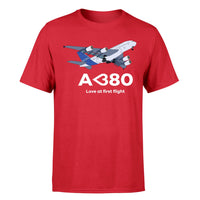 Thumbnail for Airbus A380 Love at first flight Designed T-Shirts