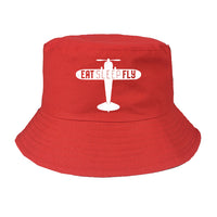 Thumbnail for Eat Sleep Fly & Propeller Designed Summer & Stylish Hats