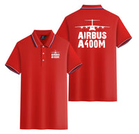 Thumbnail for Airbus A400M & Plane Designed Stylish Polo T-Shirts (Double-Side)