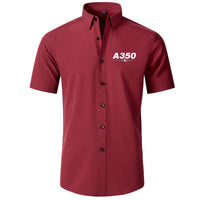 Thumbnail for Super Airbus A350 Designed Short Sleeve Shirts