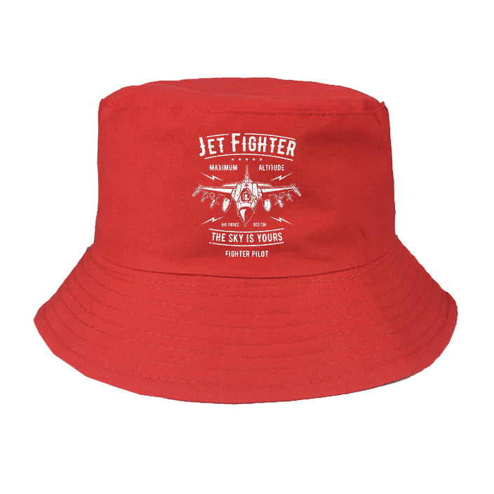 Jet Fighter - The Sky is Yours Designed Summer & Stylish Hats