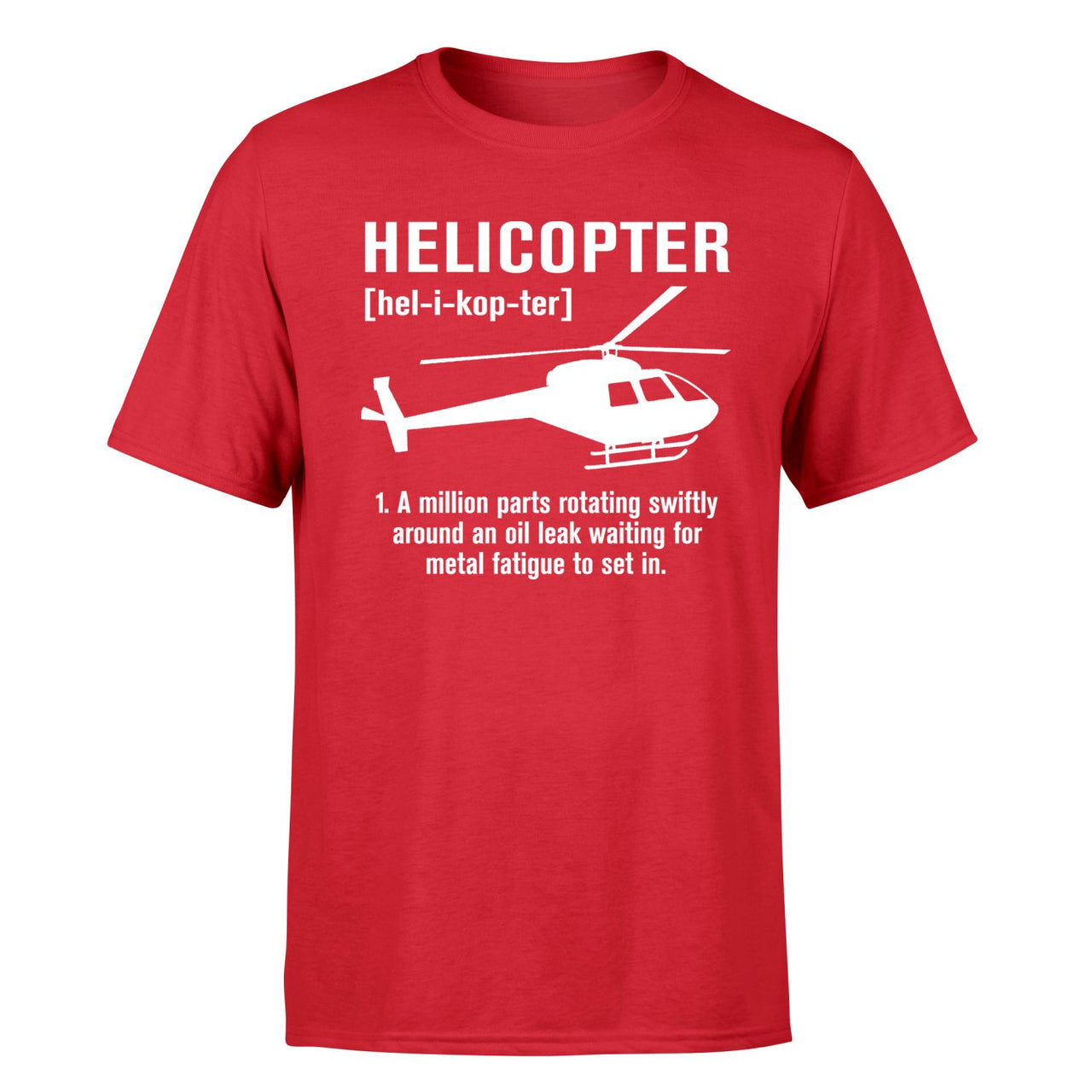 Helicopter [Noun] Designed T-Shirts