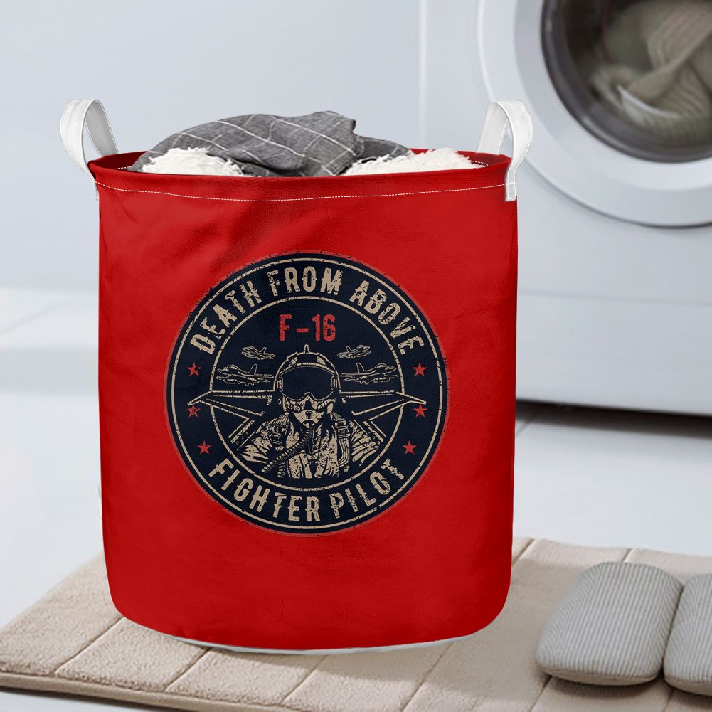 Fighter Jet 16 - Death From Above Designed Laundry Baskets