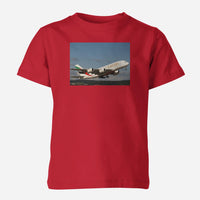 Thumbnail for Departing Emirates A380 Designed Children T-Shirts