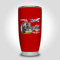 Thumbnail for Airbus A380 & GP7000 Engine Designed Tumbler Travel Mugs