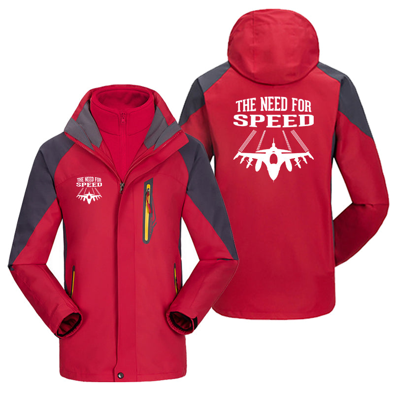 The Need For Speed Designed Thick Skiing Jackets