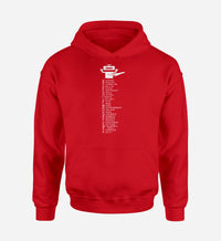 Thumbnail for Aviation Alphabet Designed Hoodies