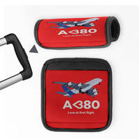 Thumbnail for Airbus A380 Love at first flight Designed Neoprene Luggage Handle Covers