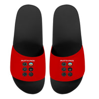 Thumbnail for Pilot's 6 Pack Designed Sport Slippers