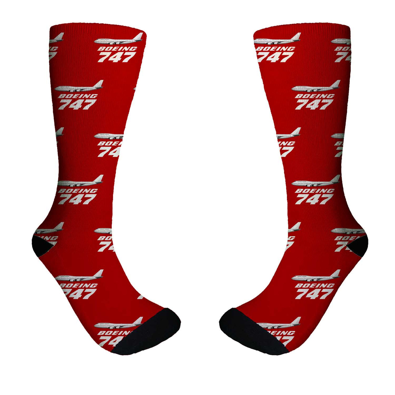 The Boeing 747 Designed Socks