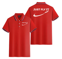 Thumbnail for Just Fly It 2 Designed Stylish Polo T-Shirts (Double-Side)