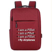 Thumbnail for I Fly Airplanes Designed Super Travel Bags