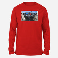Thumbnail for Cessna 172 Cockpit Designed Long-Sleeve T-Shirts