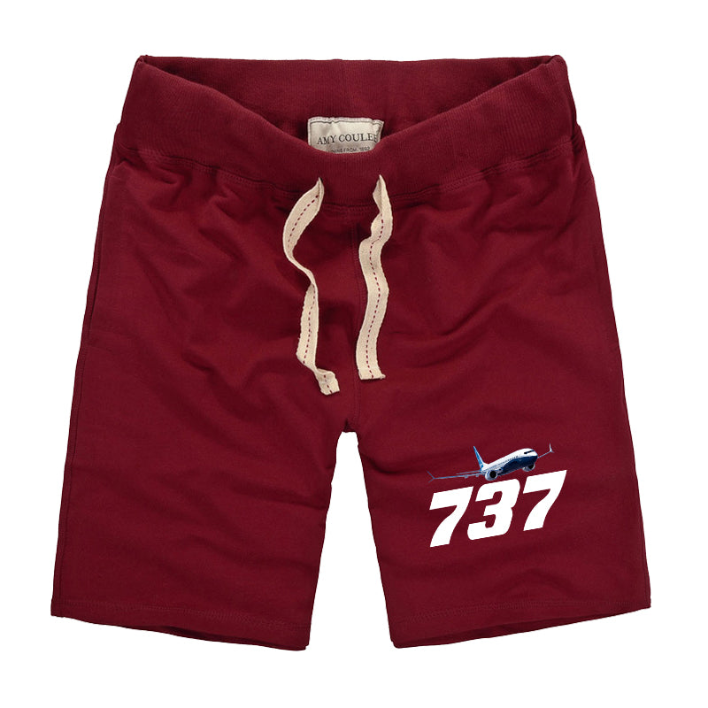 Super Boeing 737-800 Designed Cotton Shorts