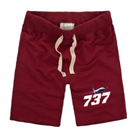 Thumbnail for Super Boeing 737-800 Designed Cotton Shorts